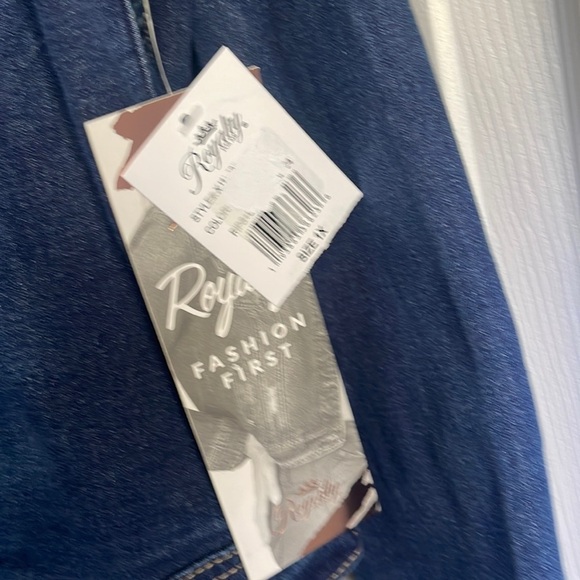 NWT Royalty for Me denim jacket 1X - Picture 5 of 7